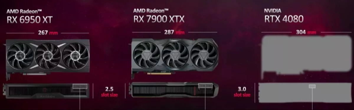 AMD сравнила свои RX 7900 с NVIDIA RTX 4080 AMD сравнила свои RX 7900 с NVIDIA RTX 4080