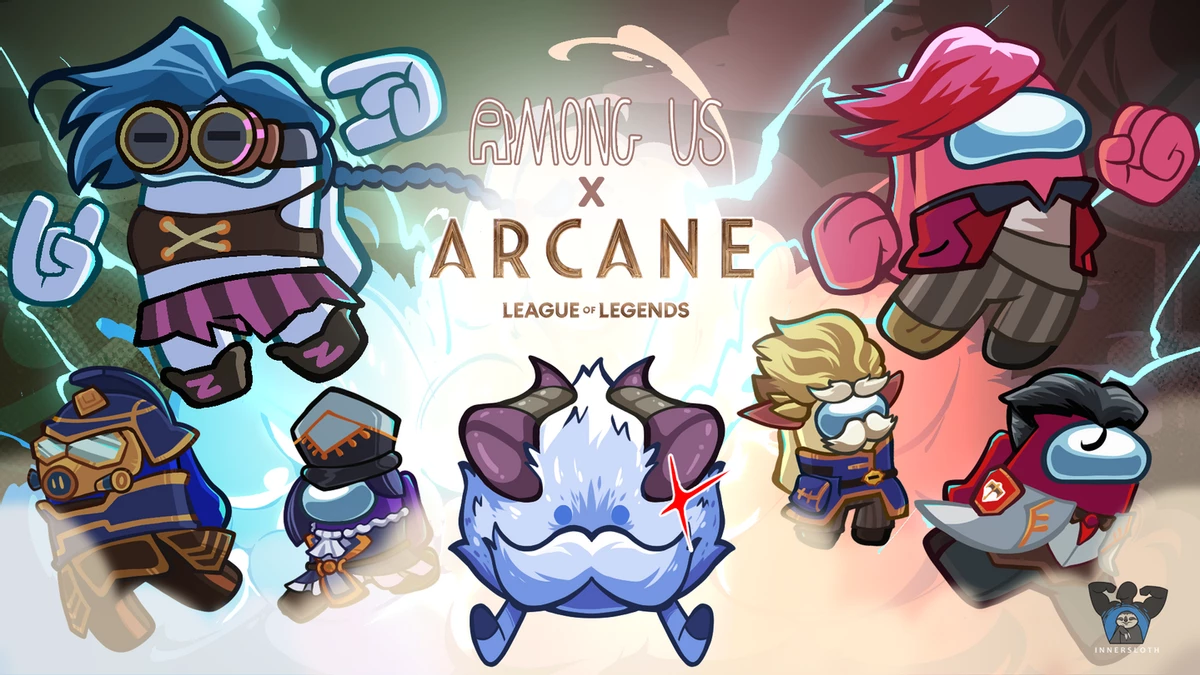 Чемпионы из League of Legends теперь и в Among Us Чемпионы из League of Legends теперь и в Among Us