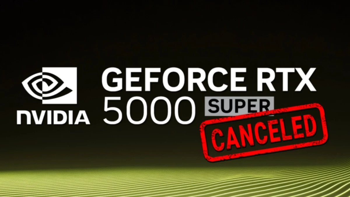 Релиз RTX 50 SUPER не отменен, но и сроков у него теперь нет