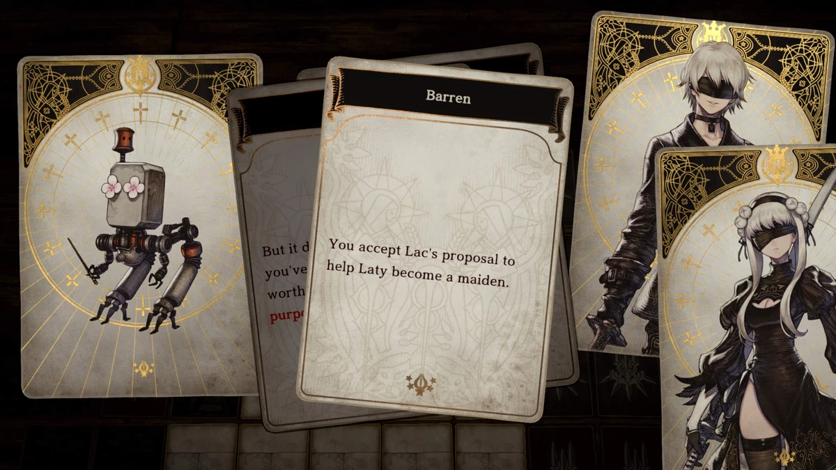 Состоялся релиз ролевой ККИ от Square Enix — Voice of Cards: The Forsaken Maiden Состоялся релиз ролевой ККИ от Square Enix — Voice of Cards: The Forsaken Maiden