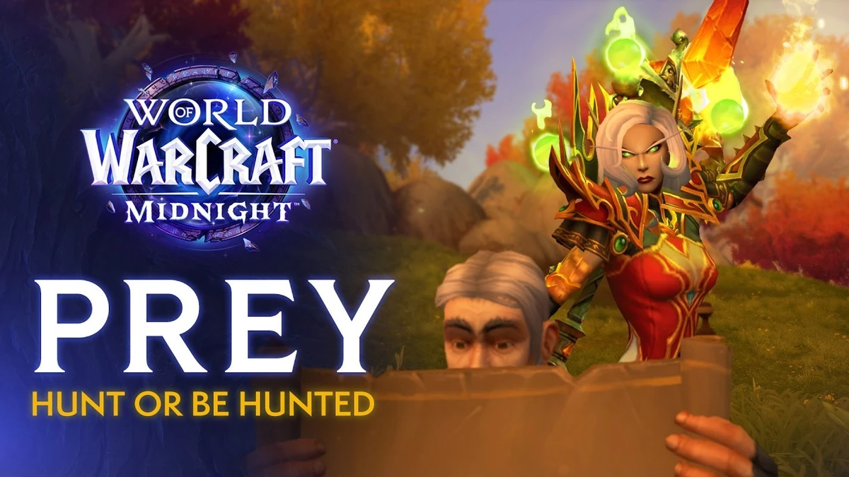 Игроки World of Warcraft Midnight смогут почувствовать себя в шкуре добычи благодаря новой системе Prey Игроки World of Warcraft Midnight смогут почувствовать себя в шкуре добычи благодаря новой системе Prey