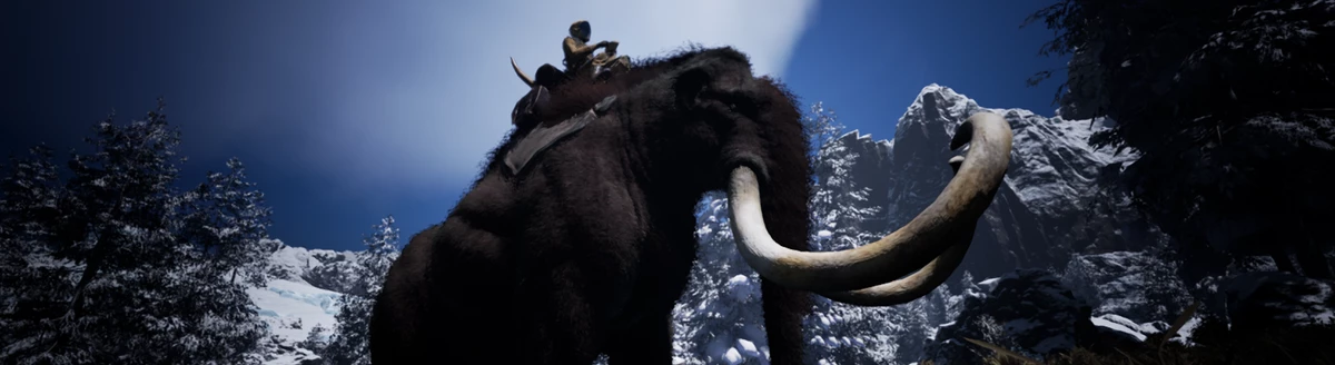 В выживалке Icarus появились ездовые мамонты