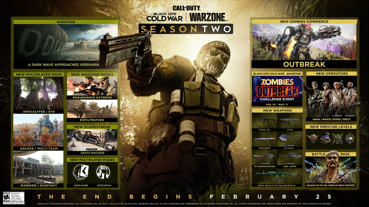 Call of Duty: Black Ops Cold War - Подробности о втором сезоне. Зомби в “открытом мире” Call of Duty: Black Ops Cold War - Подробности о втором сезоне. Зомби в “открытом мире”