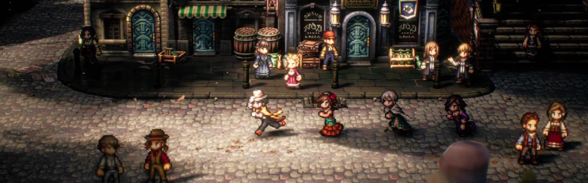 20 минут геймплея JRPG Octopath Traveler II c TGS 2022 20 минут геймплея JRPG Octopath Traveler II c TGS 2022