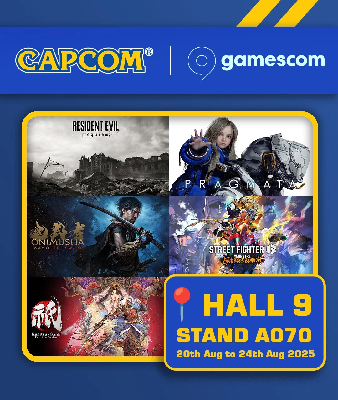 Capcom привезет Resident Evil Requiem на gamescom 2025 Capcom привезет Resident Evil Requiem на gamescom 2025