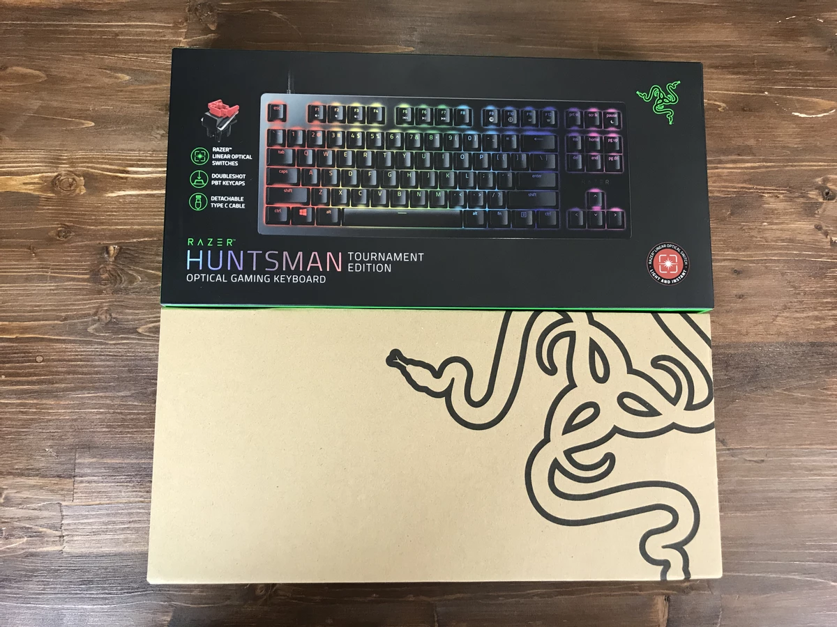 Razer Huntsman Tournament Edition: игровая клавиатура с оптическими переключателями для киберспорта Razer Huntsman Tournament Edition: игровая клавиатура с оптическими переключателями для киберспорта