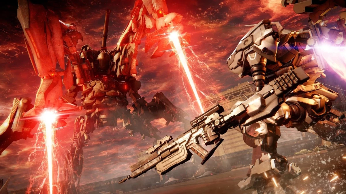 Полноценная демонстрация геймплея Armored Core VI — большие роботы в деле Полноценная демонстрация геймплея Armored Core VI — большие роботы в деле