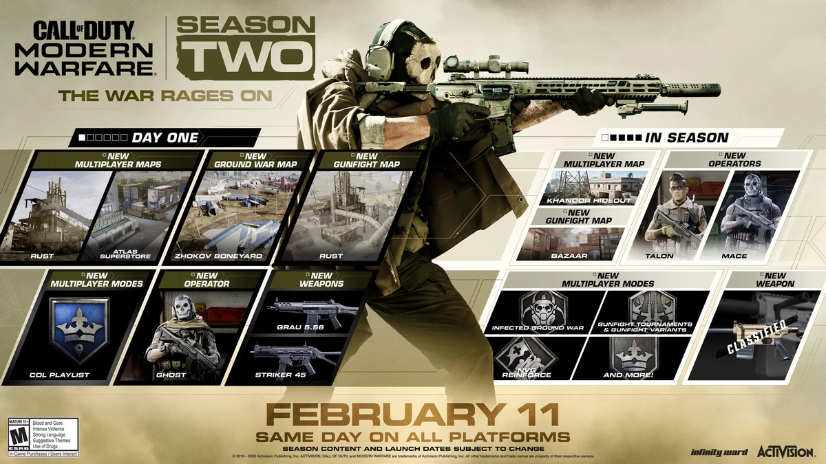 Call of Duty: Modern Warfare - Старт второго сезона и намек на Королевскую битву Call of Duty: Modern Warfare - Старт второго сезона и намек на Королевскую битву