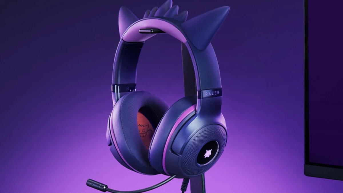 Razer представила наушники Kraken Kitty V2 в стиле покемона Генгара Razer представила наушники Kraken Kitty V2 в стиле покемона Генгара