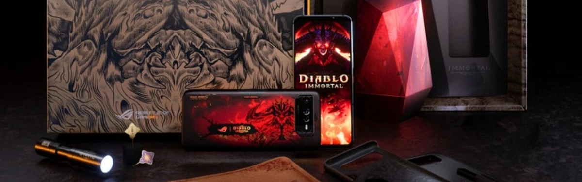 ASUS выпустила ROG Phone 6 в стиле Diablo Immortal ASUS выпустила ROG Phone 6 в стиле Diablo Immortal