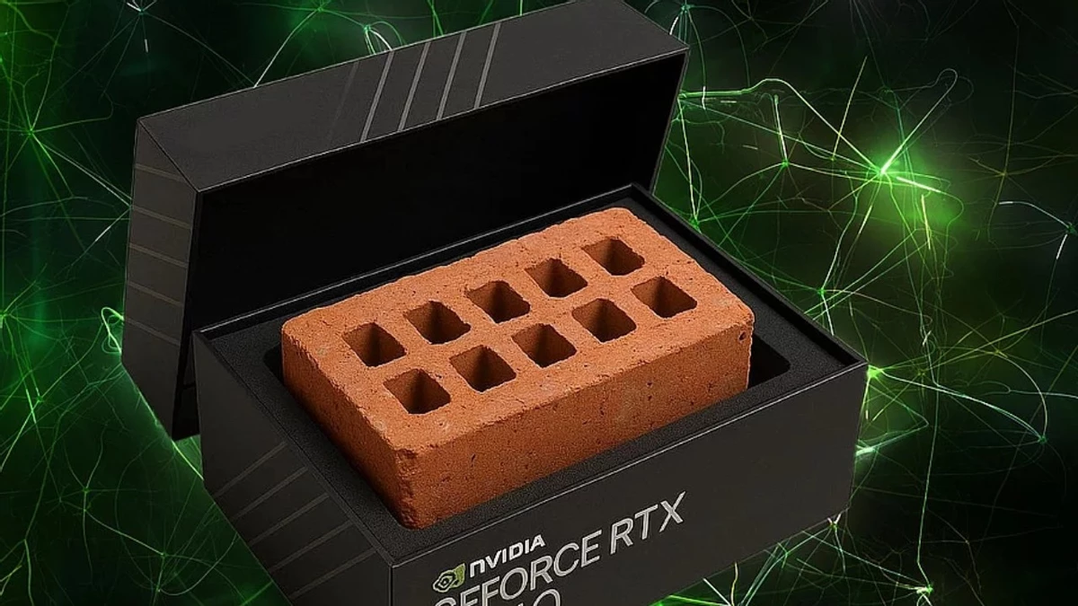 Amazon отправил покупателю кирпич вместо RTX 5080 Amazon отправил покупателю кирпич вместо RTX 5080