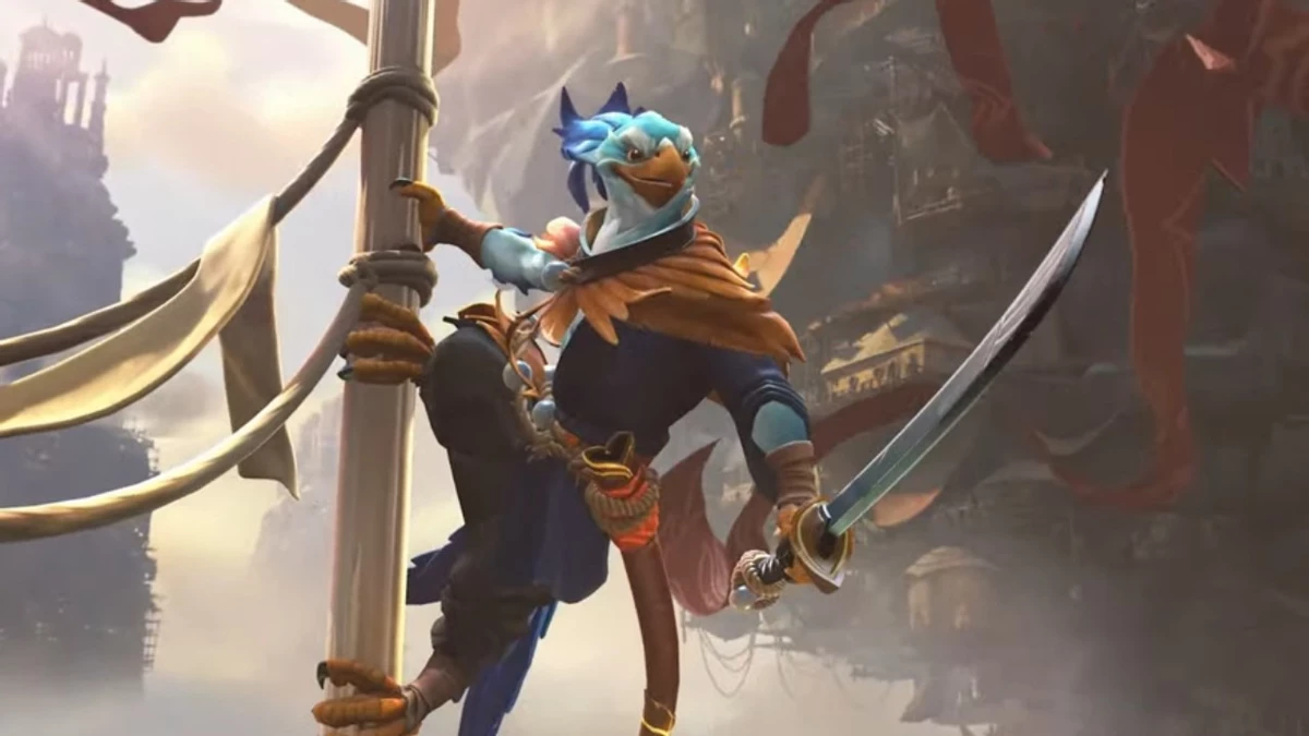 Птица-самурай Кез станет новым героем Dota 2 Птица-самурай Кез станет новым героем Dota 2