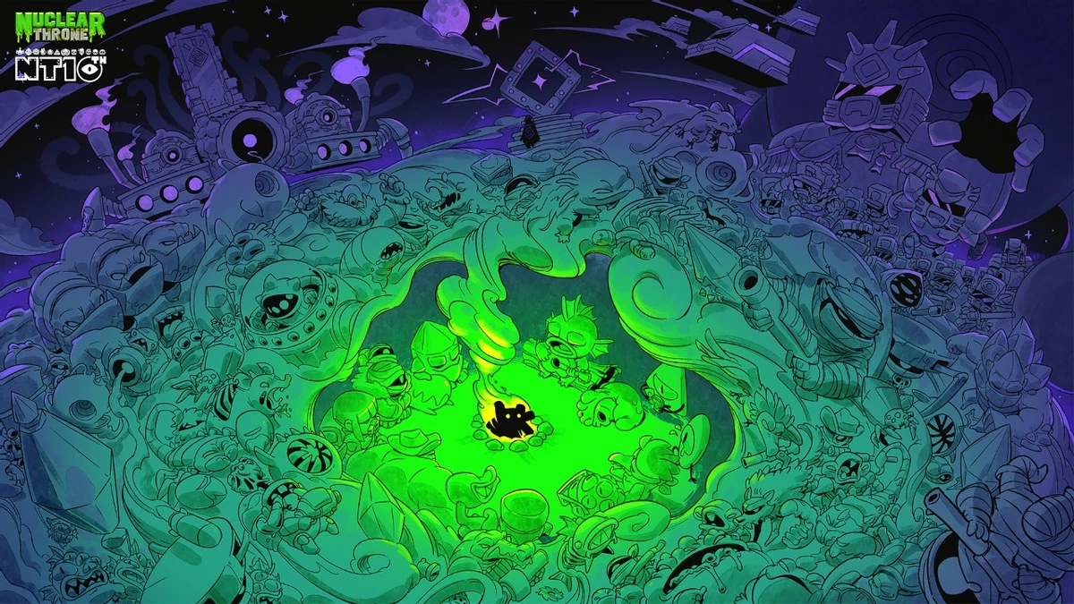 Nuclear Throne отмечает 10‑летие грандиозным обновлением № 100 Nuclear Throne отмечает 10‑летие грандиозным обновлением № 100