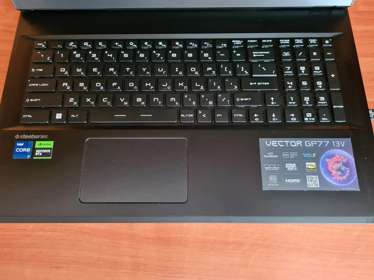 Обзор MSI Vector GP77 13VG — i7-13700H и RTX 4070 для игр там, где удобно Обзор MSI Vector GP77 13VG — i7-13700H и RTX 4070 для игр там, где удобно