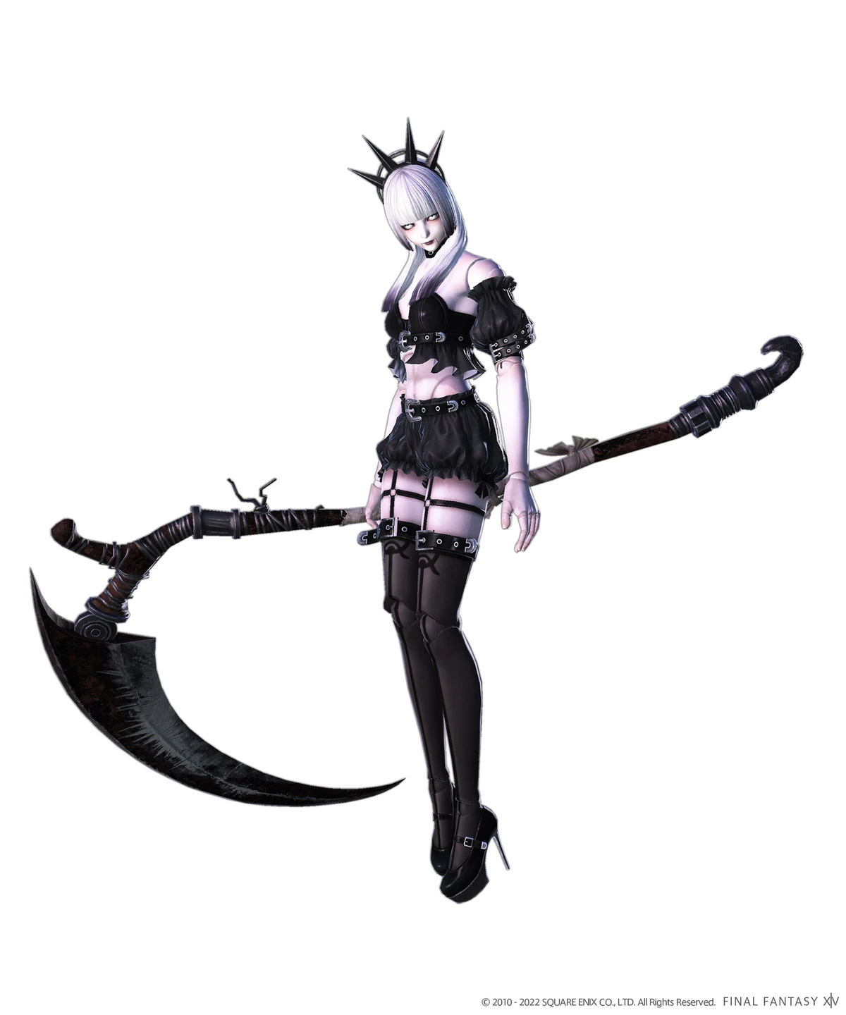 Большая готическая женщина с прессом поселилась в головах фанатов MMORPG Final Fantasy XIV Большая готическая женщина с прессом поселилась в головах фанатов MMORPG Final Fantasy XIV