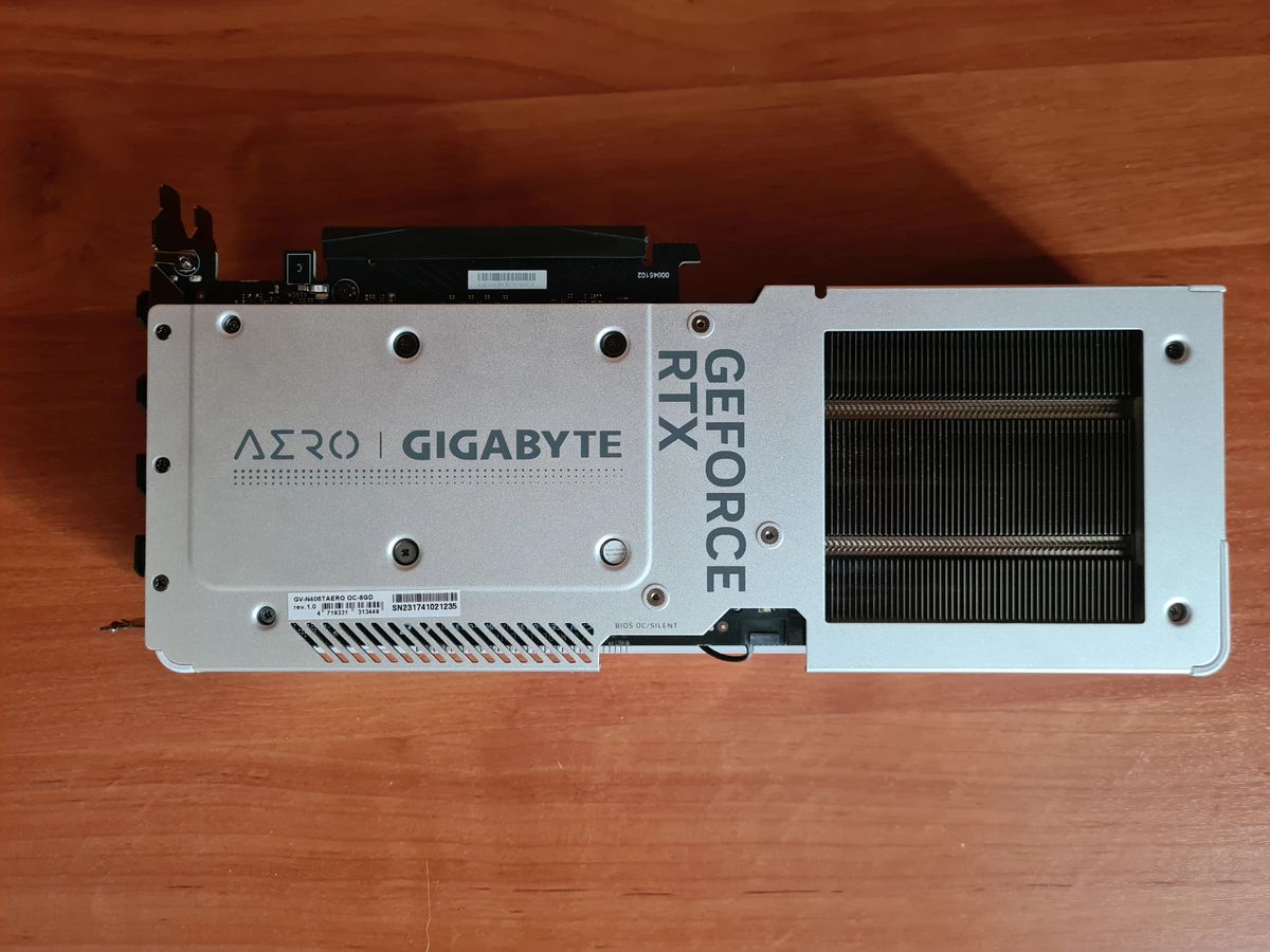 Обзор Gigabyte GeForce RTX 4060 Ti AERO OC Обзор Gigabyte GeForce RTX 4060 Ti AERO OC