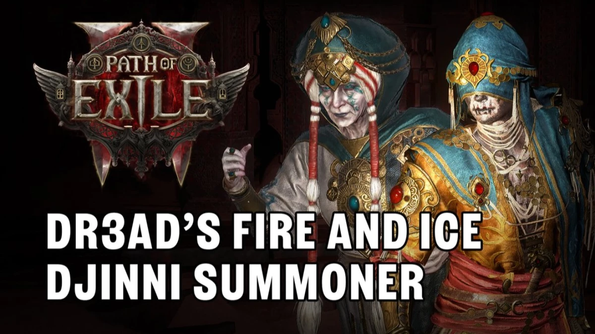В новом выпуске Build Showcase для Path of Exile 2 представили зрелищную сборку — Призыватель джиннов огня и льда