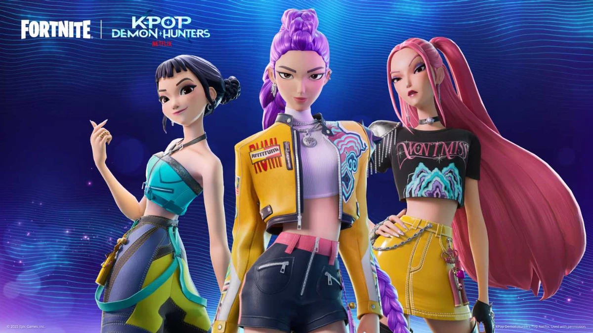 Слухи подтвердились, но никто и не сомневался: в Fortnite пройдет коллаборация с мегахитом Netflix  «Кейпоп-охотницы на демонов»
