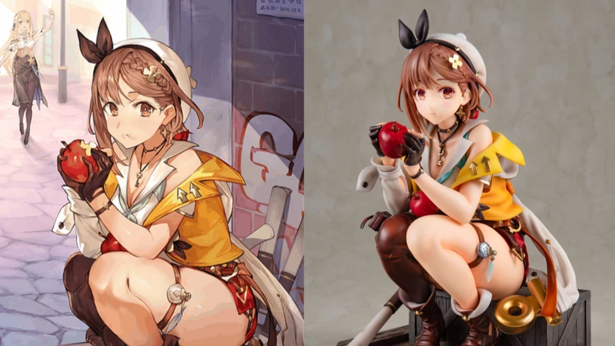 Милейшая Райза с яблоком — новая фигурка по Atelier Ryza 2 Милейшая Райза с яблоком — новая фигурка по Atelier Ryza 2