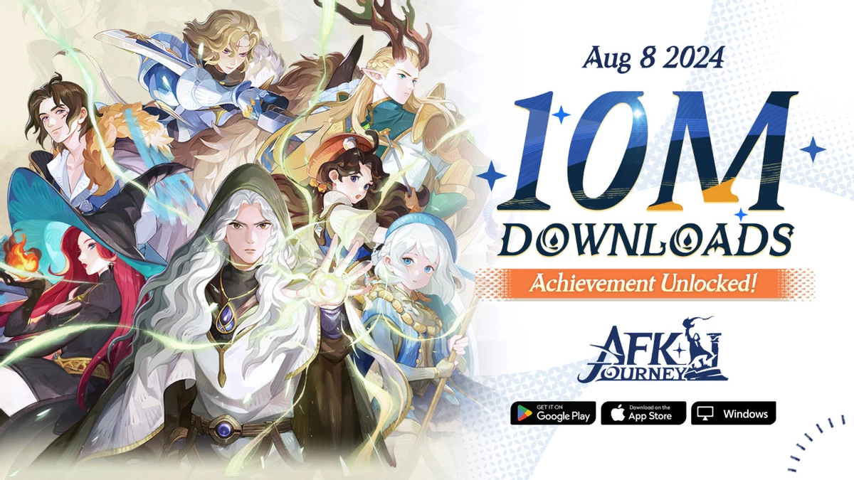 Свежие промокоды AFK Journey и подарок в честь 10 миллионов установок Свежие промокоды AFK Journey и подарок в честь 10 миллионов установок