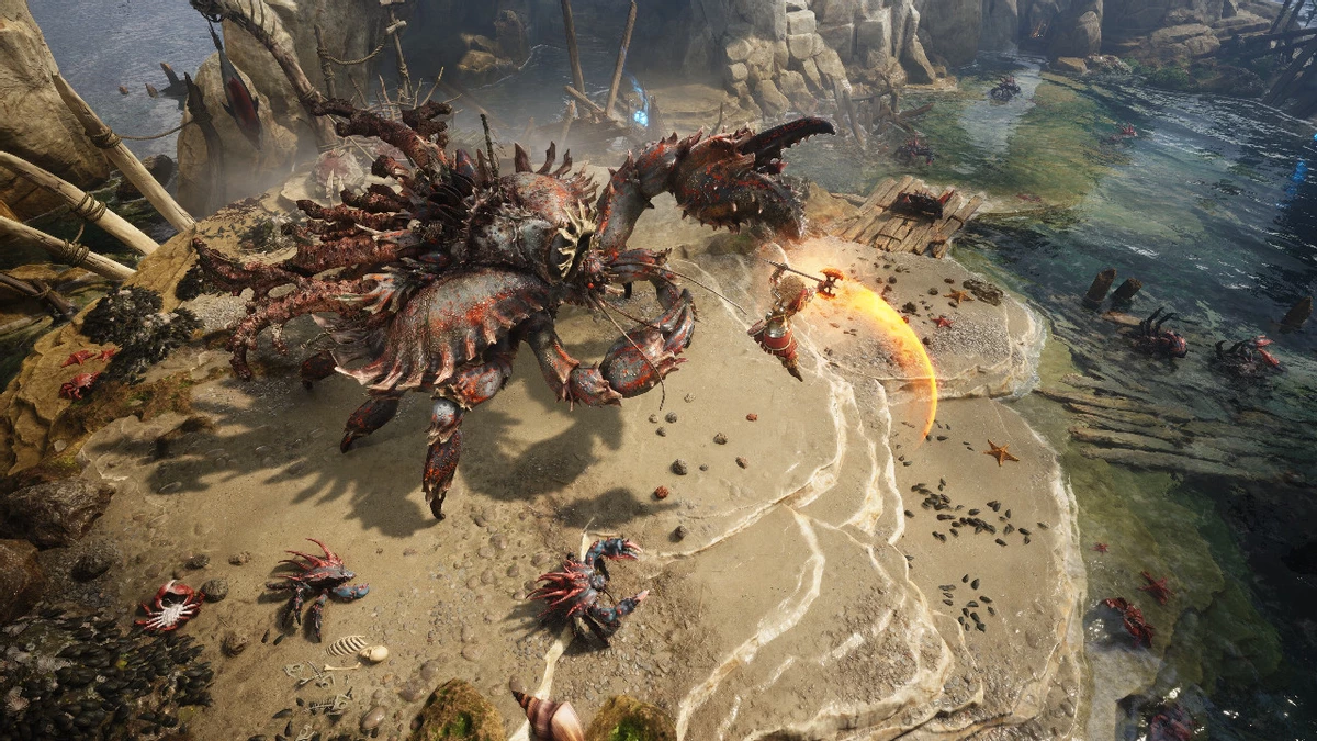 Авторы Titan Quest II рассказали о разнообразии билдов на примере элементалиста с подавляющим землетрясением Авторы Titan Quest II рассказали о разнообразии билдов на примере элементалиста с подавляющим землетрясением