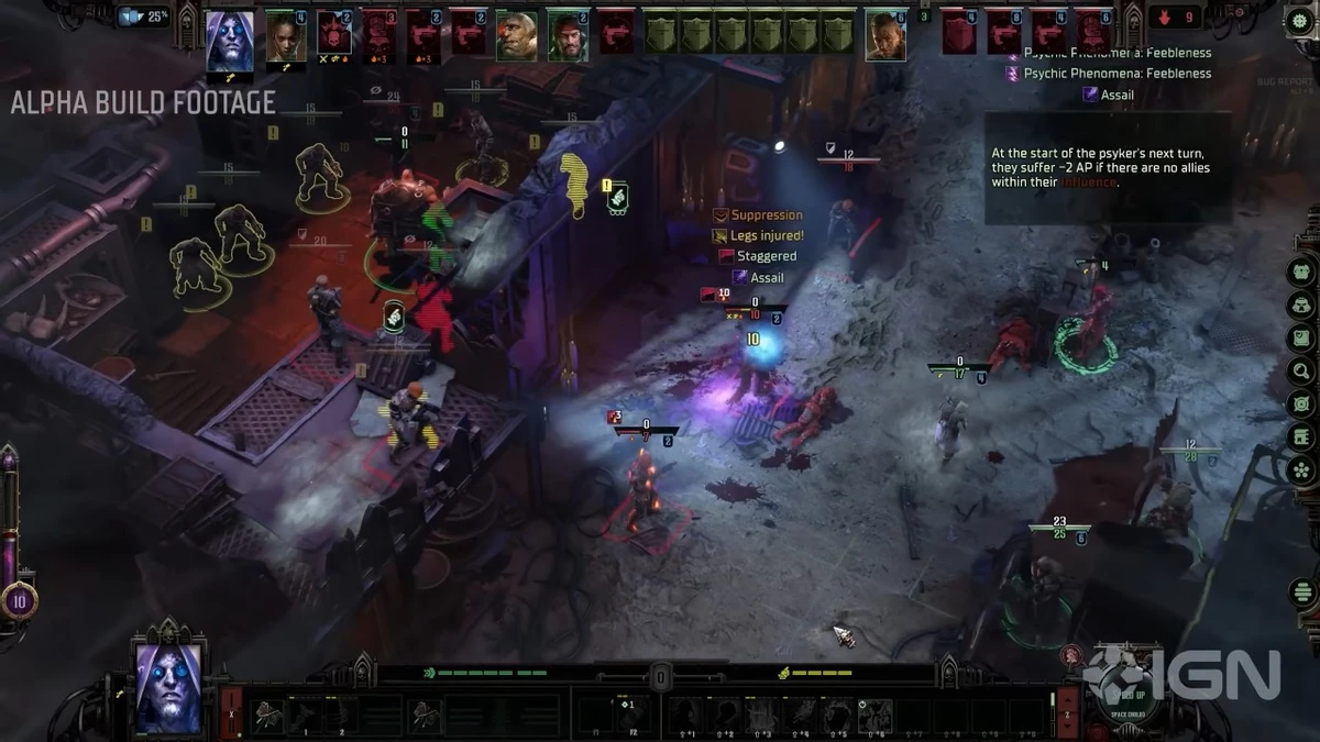 Немного игрового процесса Warhammer 40,000: Dark Heresy для тех, кто не заплатил за альфу