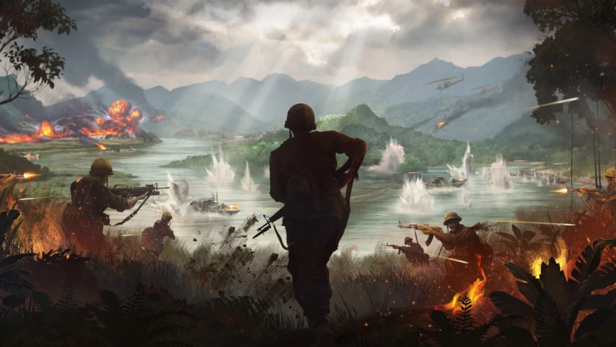 Ожесточенные битвы 50 на 50 в джунглях в свежем трейлере Hell Let Loose: Vietnam Ожесточенные битвы 50 на 50 в джунглях в свежем трейлере Hell Let Loose: Vietnam