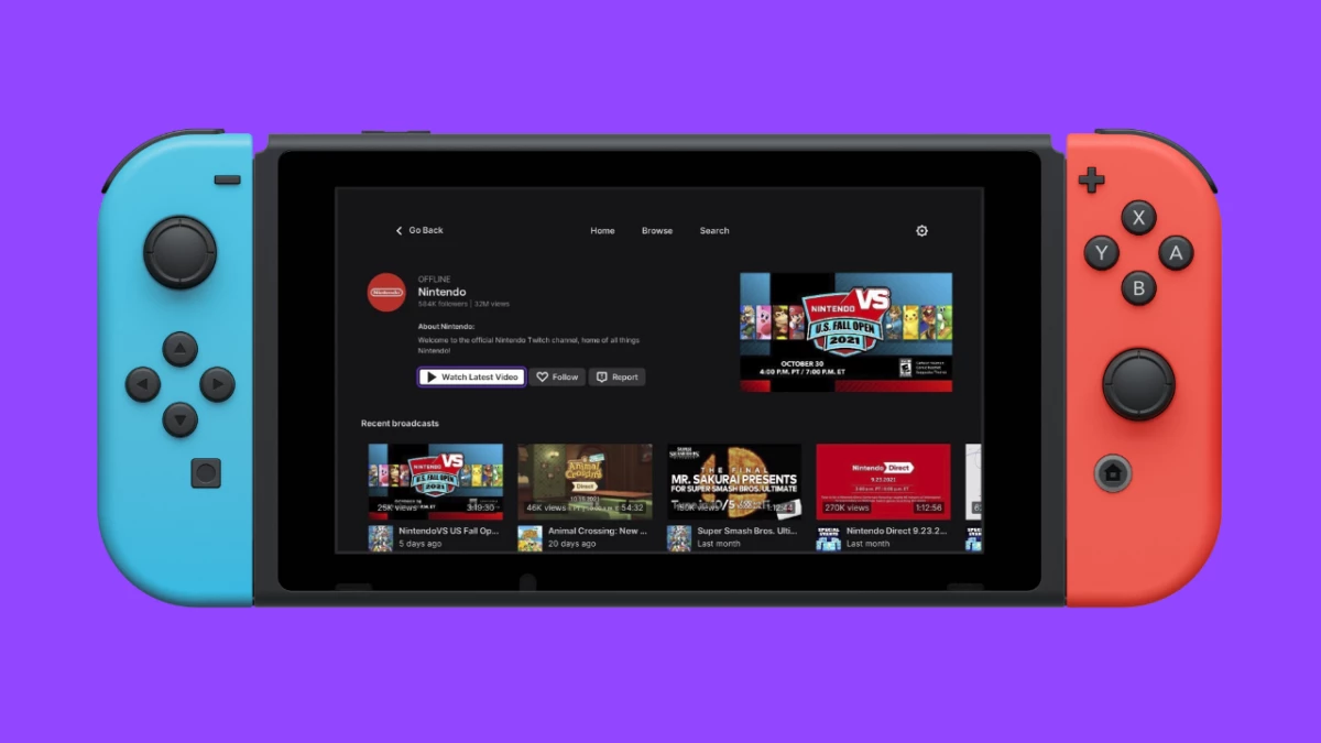 Twitch покидает Switch Twitch покидает Switch