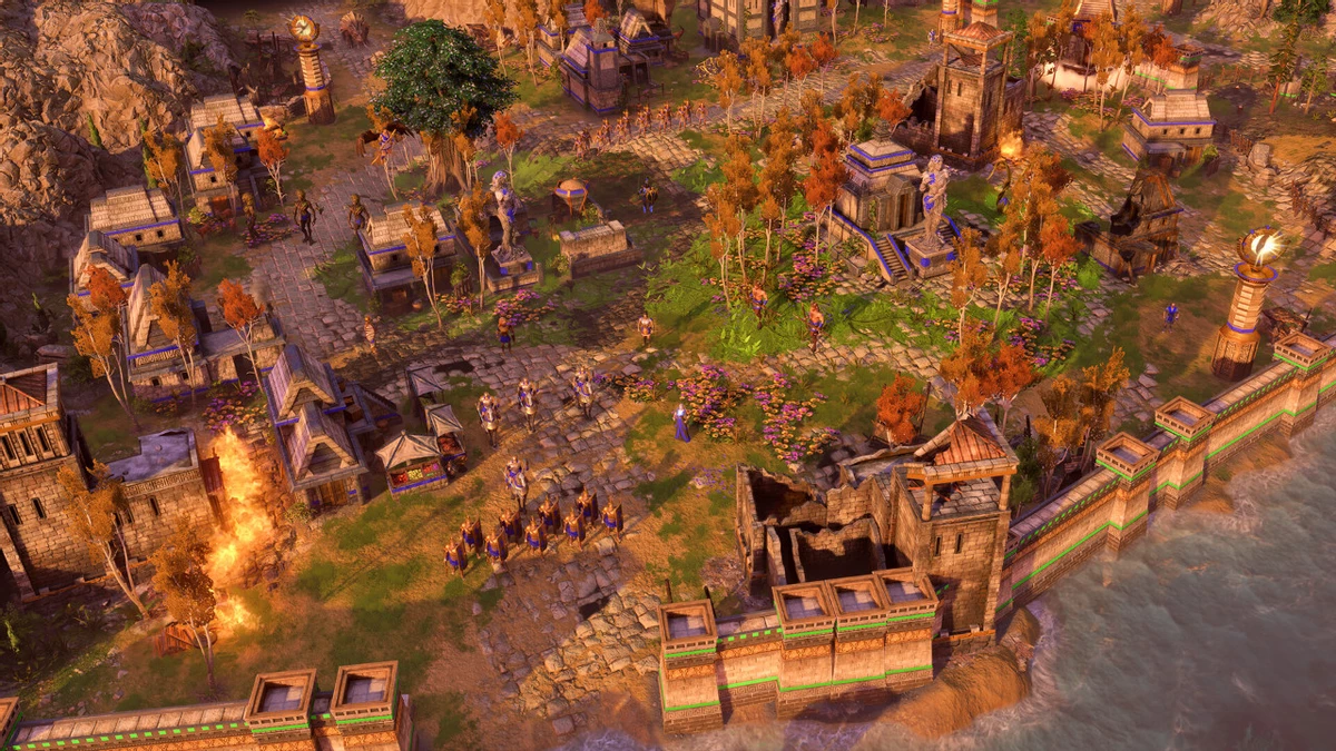 Свежее видео о разработке стратегии Age of Mythology: Retold и страница игры в Стиме Свежее видео о разработке стратегии Age of Mythology: Retold и страница игры в Стиме