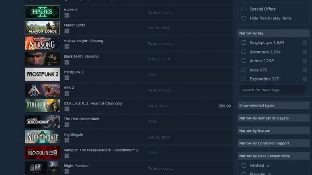 Шутер The First Descendant вошел в топ-10 самых ожидаемых игр в Steam Шутер The First Descendant вошел в топ-10 самых ожидаемых игр в Steam