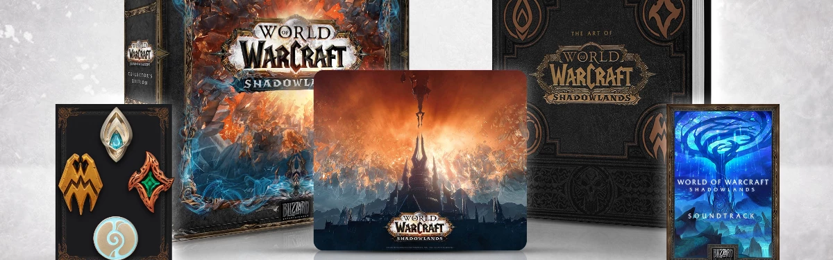 World of Warcraft: Shadowlands - Состав коллекционного издания World of Warcraft: Shadowlands - Состав коллекционного издания