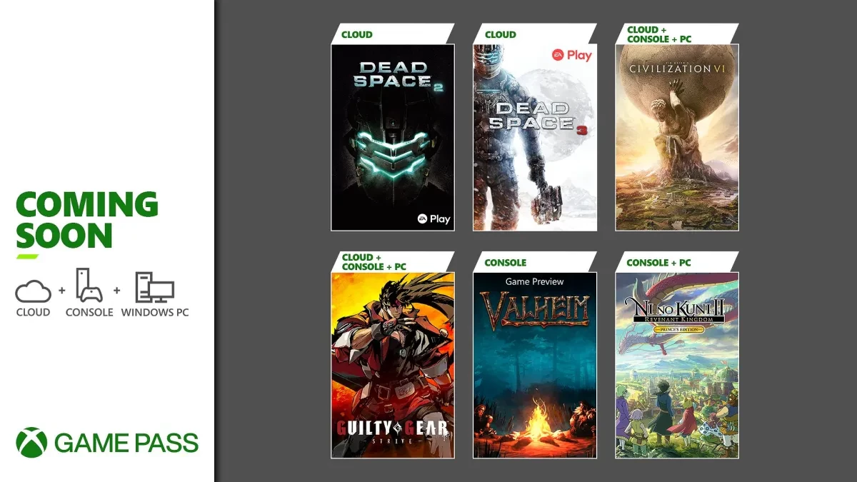 Guilty Gear -Strive-, Valheim, Civilization VI и другие игры появятся в Game Pass в марте Guilty Gear -Strive-, Valheim, Civilization VI и другие игры появятся в Game Pass в марте