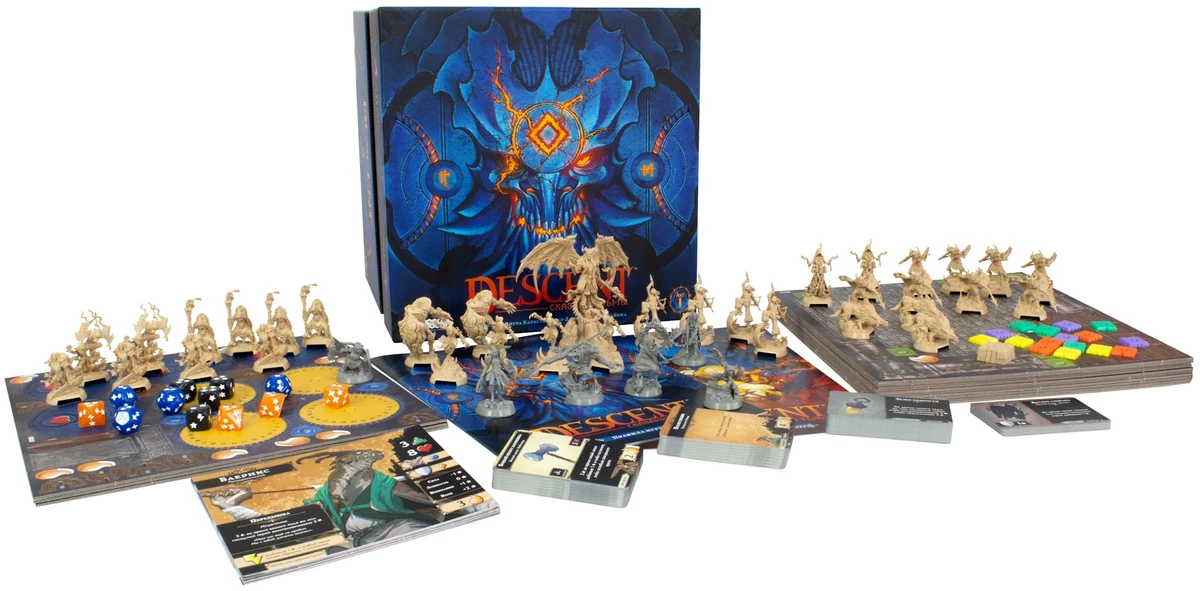 Обзор Descent: Сказания тьмы — высшая лига в мире настолок Обзор Descent: Сказания тьмы — высшая лига в мире настолок