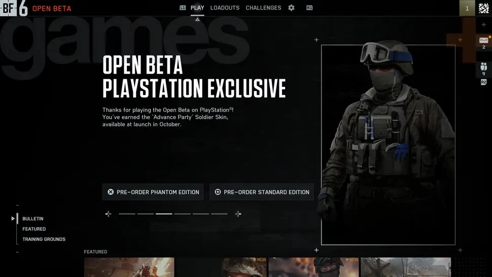 Платформенная дискриминация продолжается: тестеры Battlefield 6 на PlayStation 5 получили уникальный скин Платформенная дискриминация продолжается: тестеры Battlefield 6 на PlayStation 5 получили уникальный скин