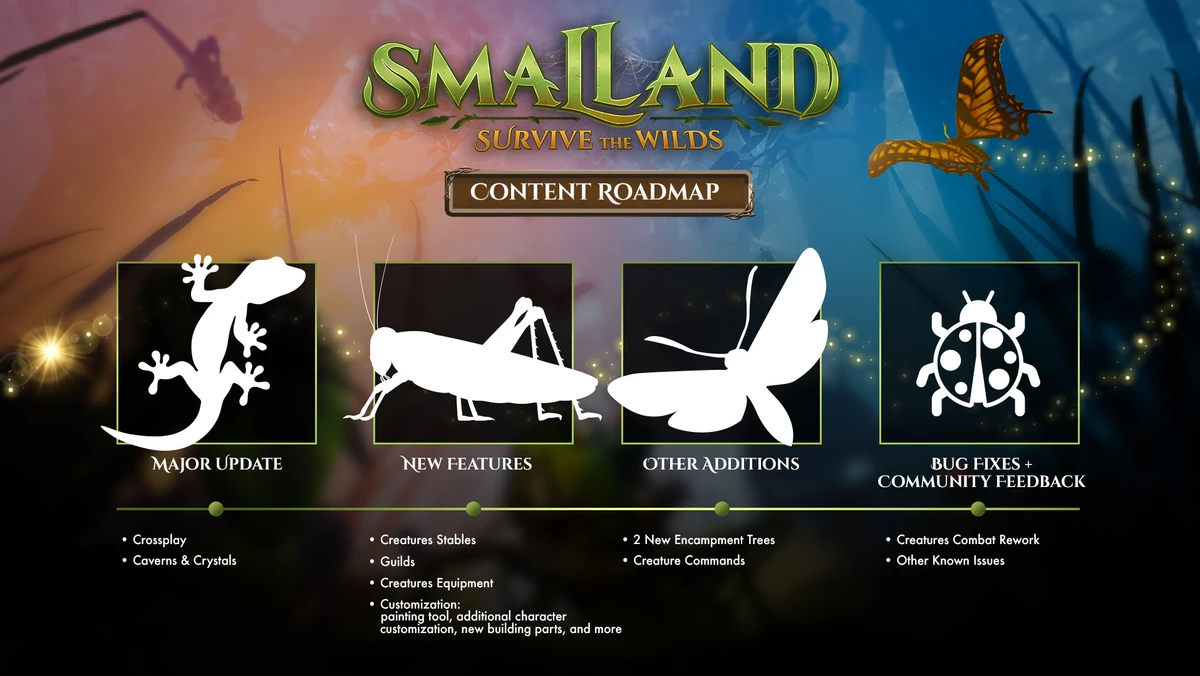 Готовьтесь к масштабному расширению возможностей выживания в Smalland: Survive the Wilds Готовьтесь к масштабному расширению возможностей выживания в Smalland: Survive the Wilds