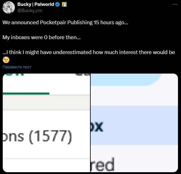 Разработчиков Palworld засыпали предложениями о сотрудничестве Разработчиков Palworld засыпали предложениями о сотрудничестве