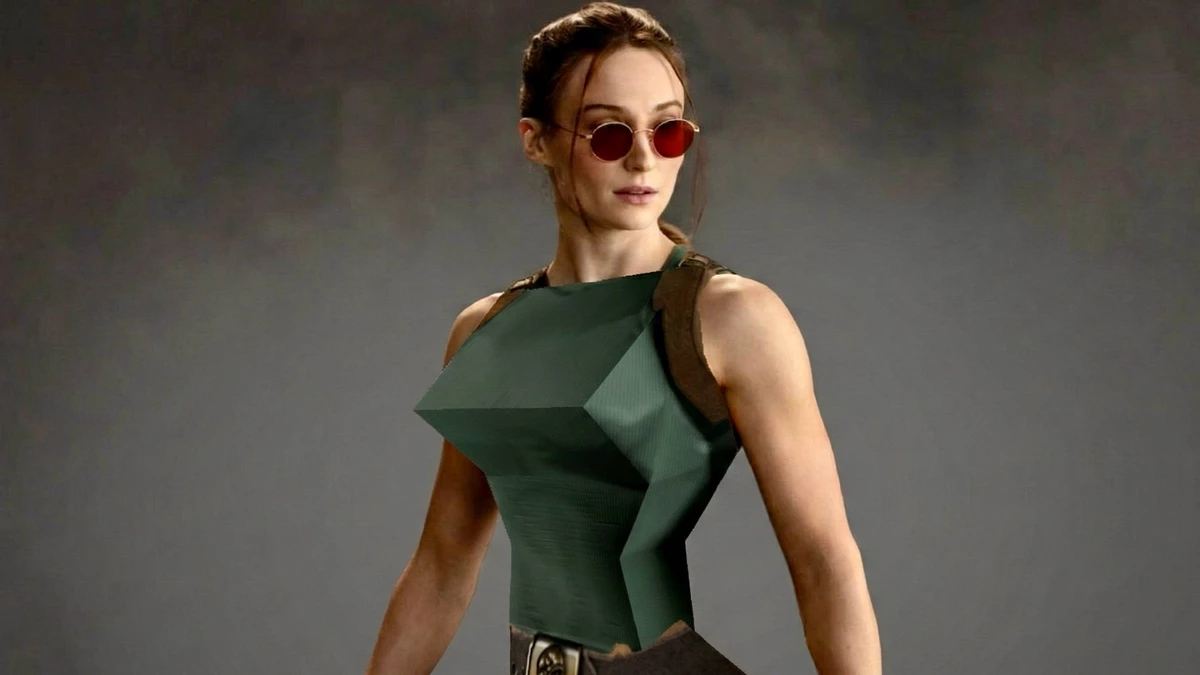 Вот так будет выглядеть Софи Тернер в роли Лары Крофт