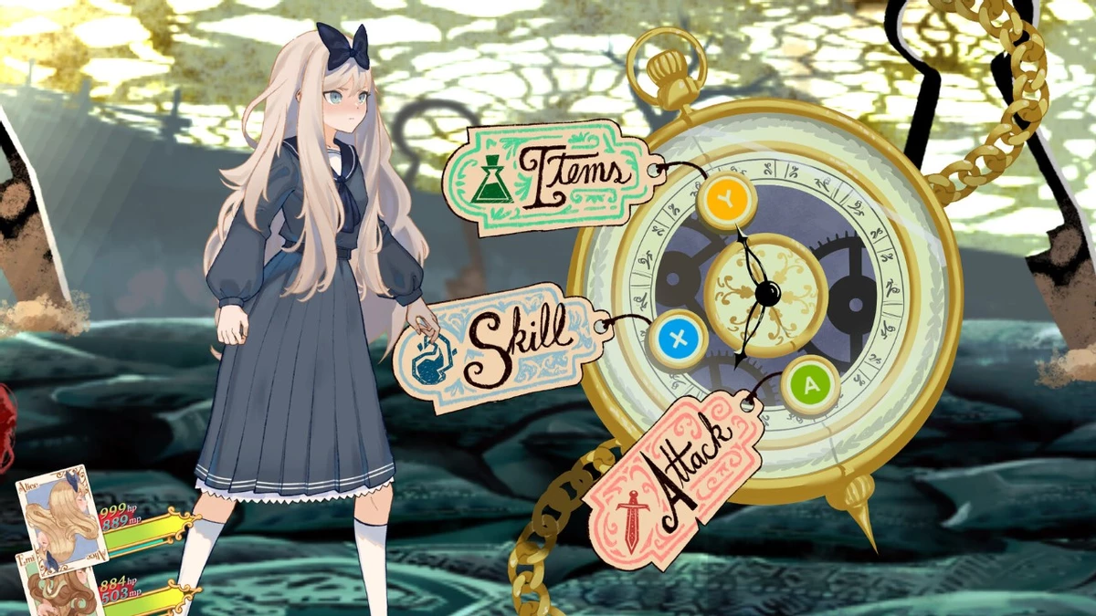 Alice at the End of Her Life — 2D-JRPG по мотивам Алисы в Стране чудес