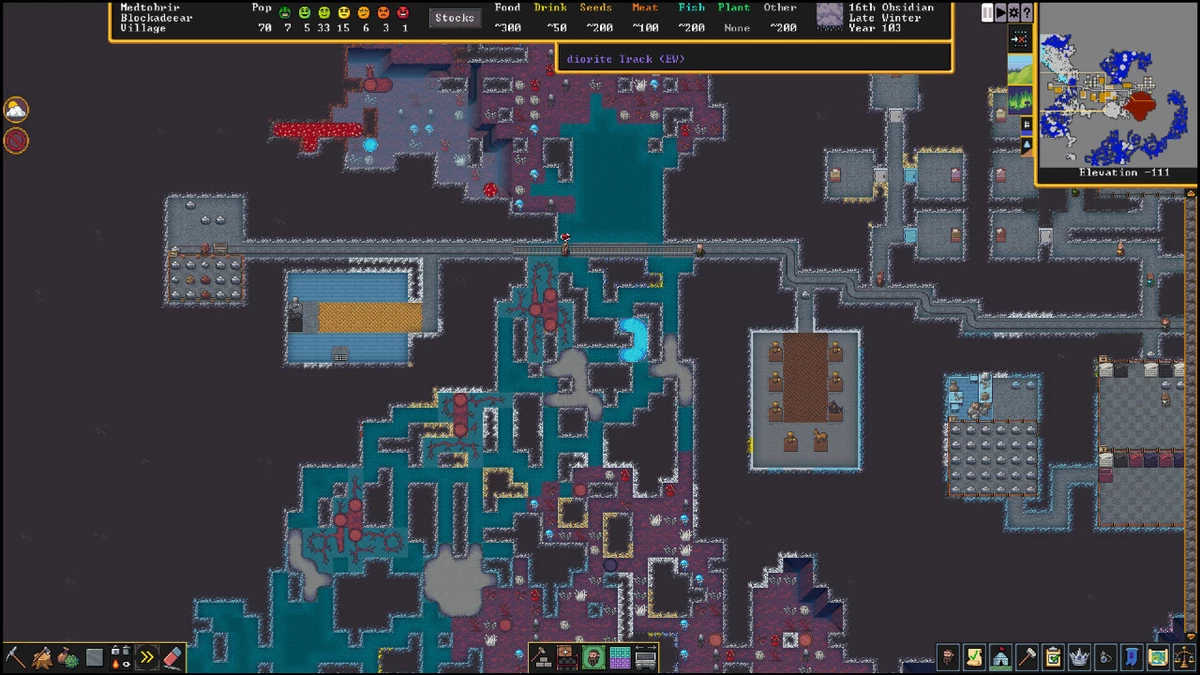 Легендарный симулятор колонии Dwarf Fortress вышел в Steam Легендарный симулятор колонии Dwarf Fortress вышел в Steam