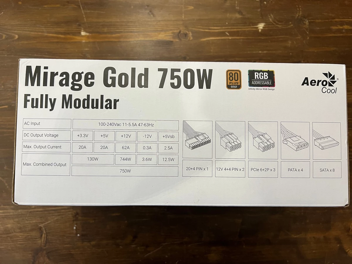 Обзор: блок питания Mirage Gold 750W с системой воздушного охлаждения Rime 4 от AeroCool Обзор: блок питания Mirage Gold 750W с системой воздушного охлаждения Rime 4 от AeroCool