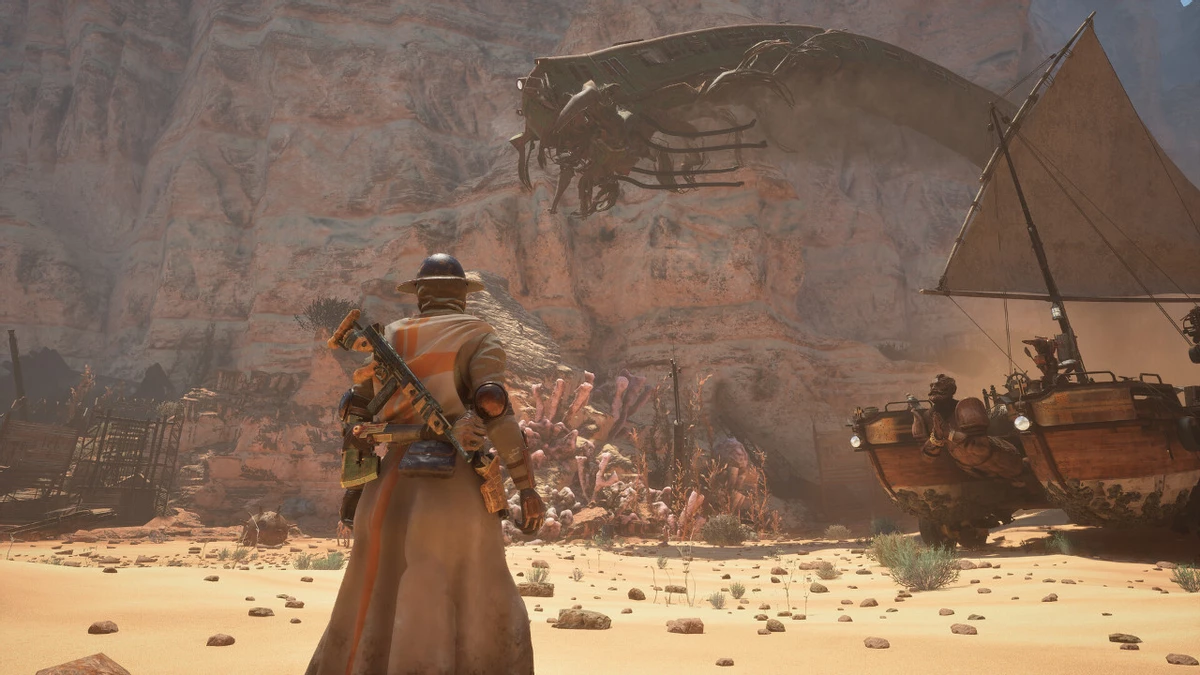 Авторы смешной выживалки про мужика и курицу в космосе анонсировали кооперативный экшен Canyons — выглядит перспективно