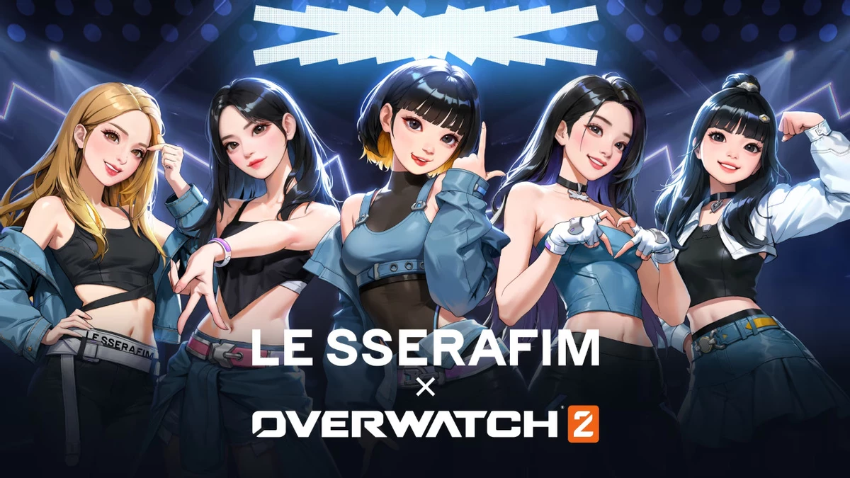 В Overwatch 2 пройдет коллаборация с корейскими попсовыми певичками Le Sserafim В Overwatch 2 пройдет коллаборация с корейскими попсовыми певичками Le Sserafim