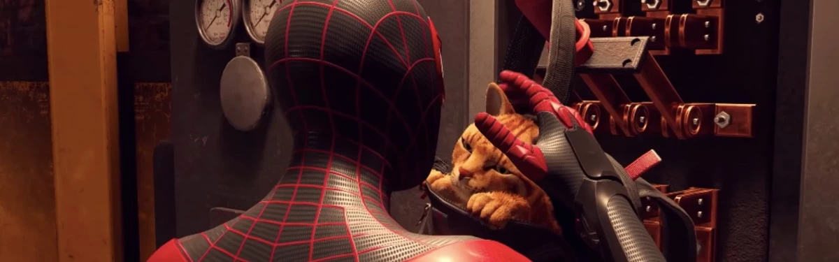 Погладить котика? В Marvel's Spider-Man: Miles Morales котик сам кого хочет погладит, причем против шерсти Погладить котика? В Marvel's Spider-Man: Miles Morales котик сам кого хочет погладит, причем против шерсти