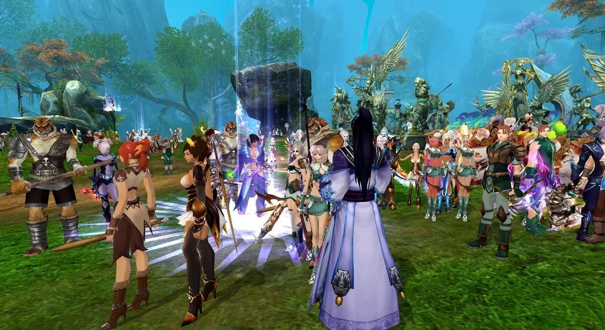 Запуск нового сервера в MMORPG Perfect World — много подарков и новый контент