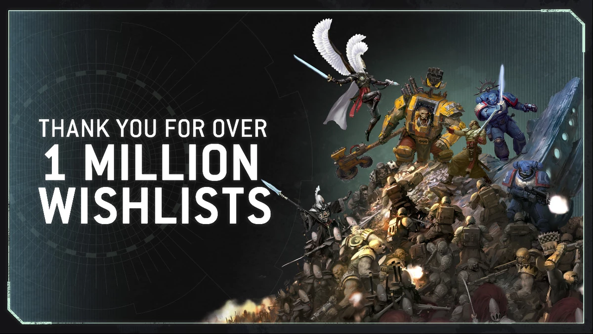 Закономерный хайп: Total War: WARHAMMER 40,000 уже в миллионе списков желаемого в Steam
