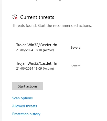 Надпись Контент недоступен очень опасна! Так говорит Microsoft Defender Надпись Контент недоступен очень опасна! Так говорит Microsoft Defender