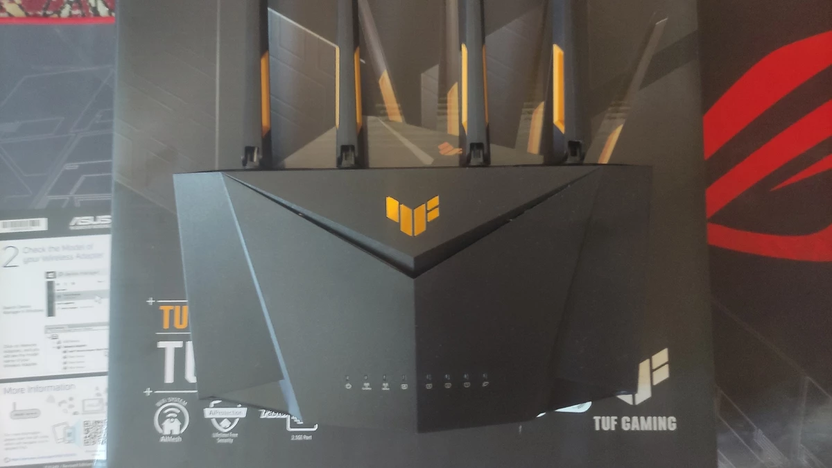 Обзор геймерского роутера ASUS TUF Gaming AX3000 V2 Обзор геймерского роутера ASUS TUF Gaming AX3000 V2