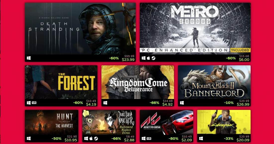 В Steam началась распродажа, приуроченная к Хэллоуину В Steam началась распродажа, приуроченная к Хэллоуину