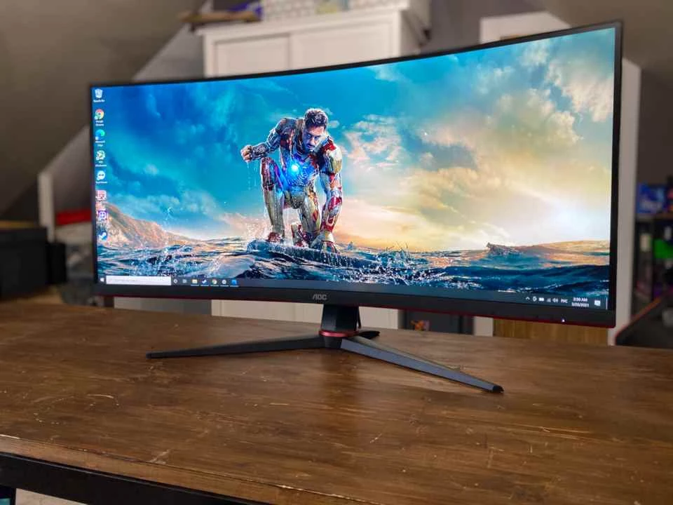 Обзор игрового монитора AOC CU34G2 Обзор игрового монитора AOC CU34G2