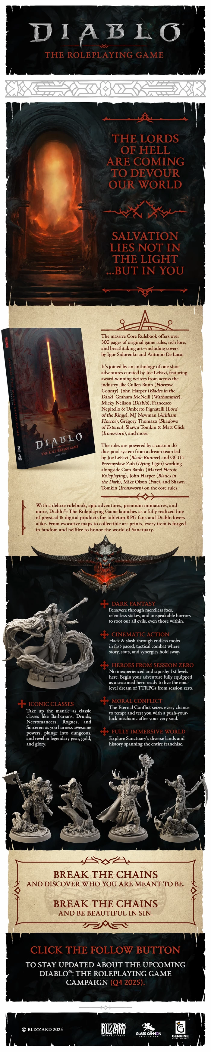 Представлена Diablo: The Roleplaying Game — настольная ролевая игра по лицензии от Blizzard Представлена Diablo: The Roleplaying Game — настольная ролевая игра по лицензии от Blizzard